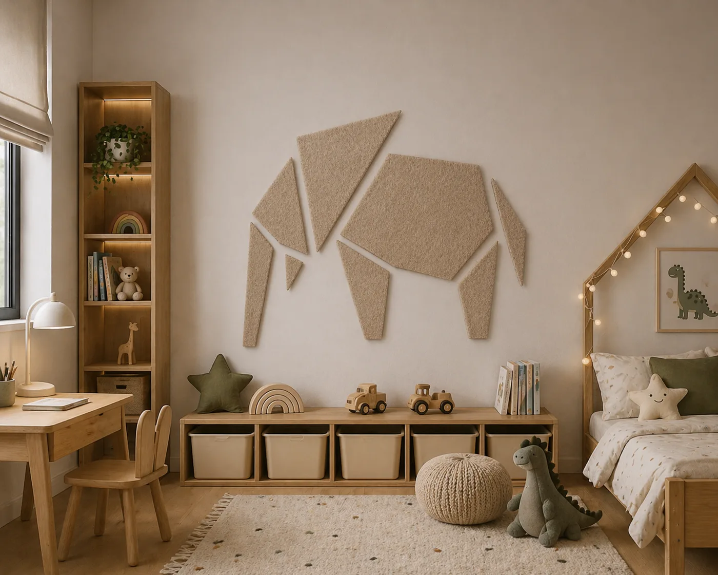 Keçe Origami Dekor - FİL