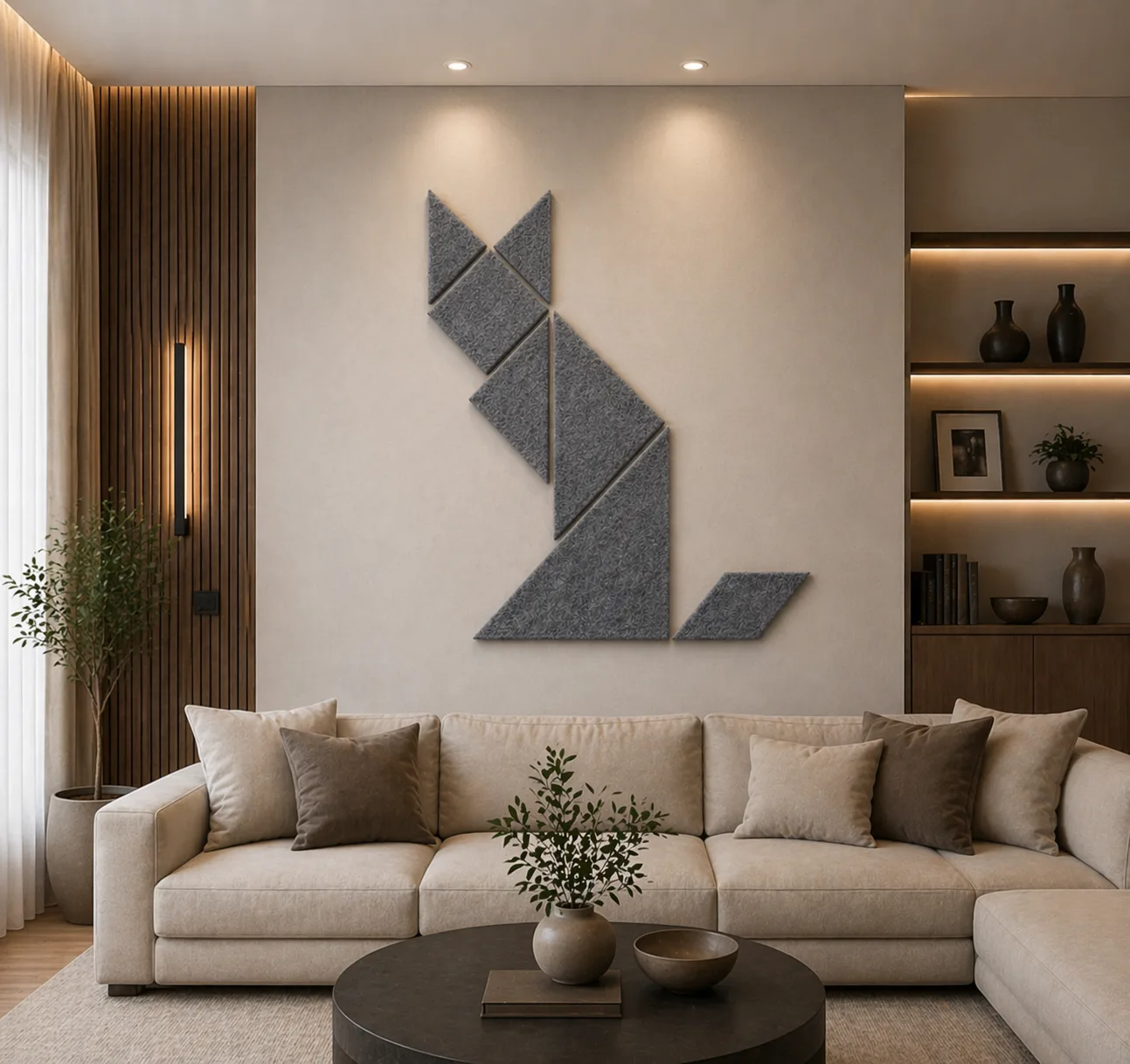 Keçe Origami Dekor - TİLKİ