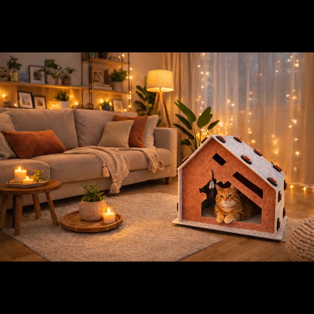 POFİDİK kedi evi